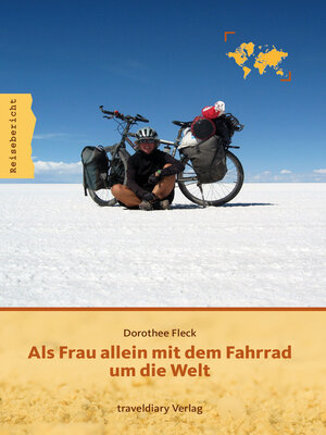 cover image of Als Frau allein mit dem Fahrrad um die Welt